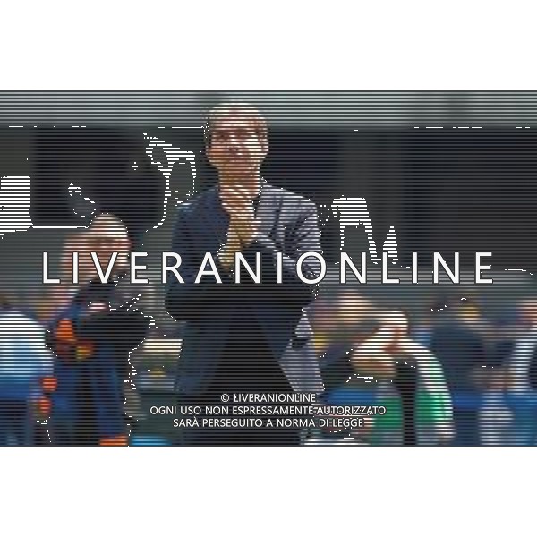 TVEM May 11, 2025 Verona, Italy - Hellas Verona vs US Lecce - Italian soccer serie A 2024/25 - Marcantonio Bentegodi Stadium. In the pic: US Lecce sporting director Stefano Trinchera ©TVEM Emmanuele Mastrodonato - AGENZIA ALDO LIVERANI SAS