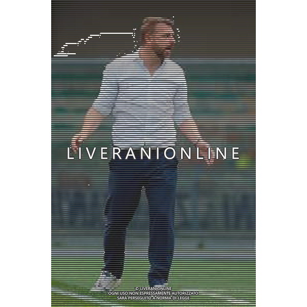 TVEM May 11, 2025 Verona, Italy - Hellas Verona vs US Lecce - Italian soccer serie A 2024/25 - Marcantonio Bentegodi Stadium. In the pic: coach Paolo Zanetti of Hellas Verona ©TVEM Emmanuele Mastrodonato - AGENZIA ALDO LIVERANI SAS