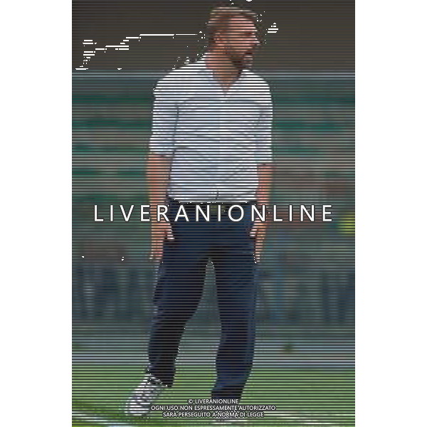 TVEM May 11, 2025 Verona, Italy - Hellas Verona vs US Lecce - Italian soccer serie A 2024/25 - Marcantonio Bentegodi Stadium. In the pic: coach Paolo Zanetti of Hellas Verona ©TVEM Emmanuele Mastrodonato - AGENZIA ALDO LIVERANI SAS
