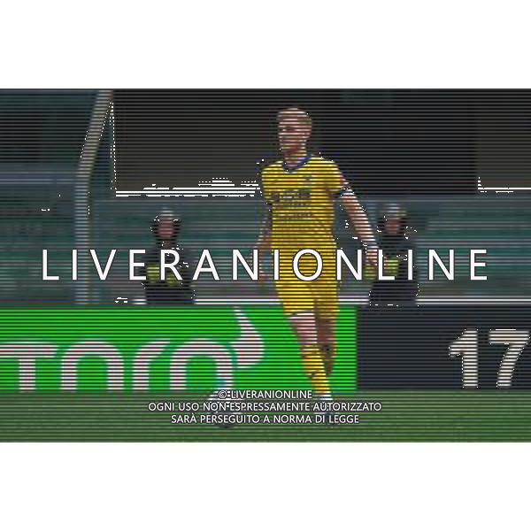 TVEM May 11, 2025 Verona, Italy - Hellas Verona vs US Lecce - Italian soccer serie A 2024/25 - Marcantonio Bentegodi Stadium. In the pic: Nicolas Valentini of Hellas Verona ©TVEM Emmanuele Mastrodonato - AGENZIA ALDO LIVERANI SAS