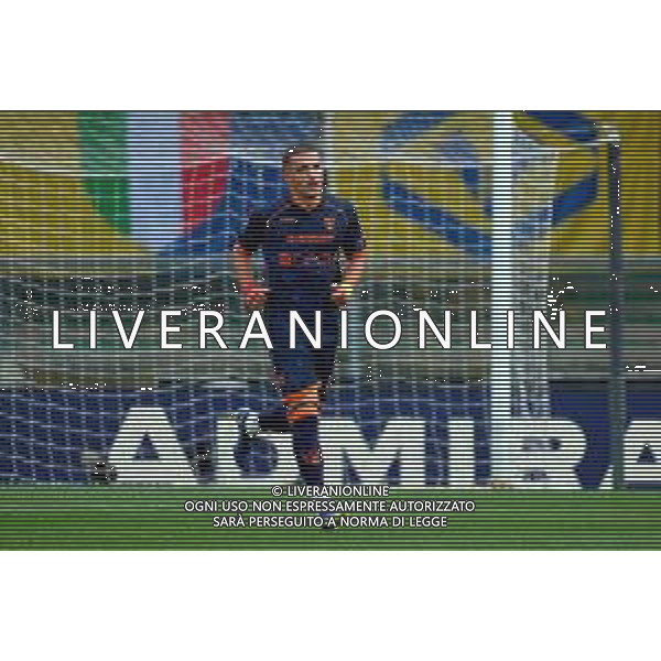 TVEM May 11, 2025 Verona, Italy - Hellas Verona vs US Lecce - Italian soccer serie A 2024/25 - Marcantonio Bentegodi Stadium. In the pic: Nikola Krstovic of US Lecce ©TVEM Emmanuele Mastrodonato - AGENZIA ALDO LIVERANI SAS