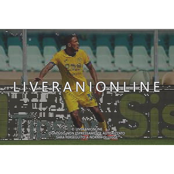 TVEM May 11, 2025 Verona, Italy - Hellas Verona vs US Lecce - Italian soccer serie A 2024/25 - Marcantonio Bentegodi Stadium. In the pic: Jackson Tchatchoua of Hellas Verona ©TVEM Emmanuele Mastrodonato - AGENZIA ALDO LIVERANI SAS