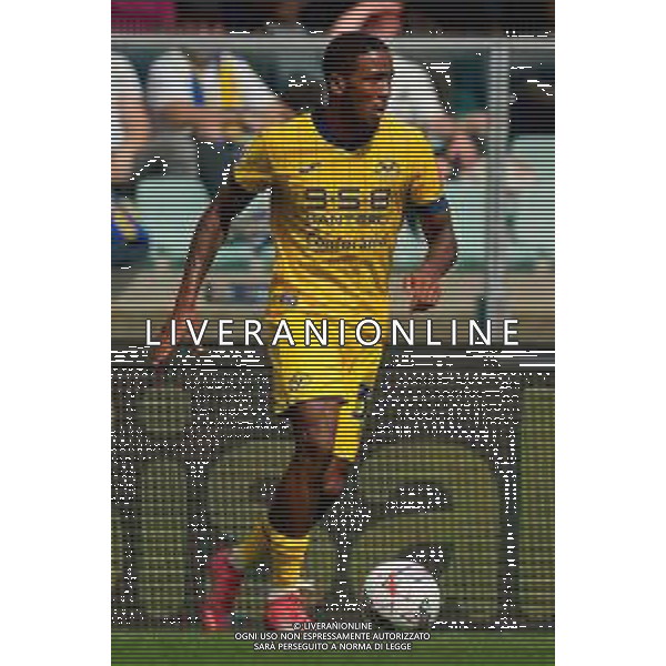 TVEM May 11, 2025 Verona, Italy - Hellas Verona vs US Lecce - Italian soccer serie A 2024/25 - Marcantonio Bentegodi Stadium. In the pic: Jackson Tchatchoua of Hellas Verona ©TVEM Emmanuele Mastrodonato - AGENZIA ALDO LIVERANI SAS