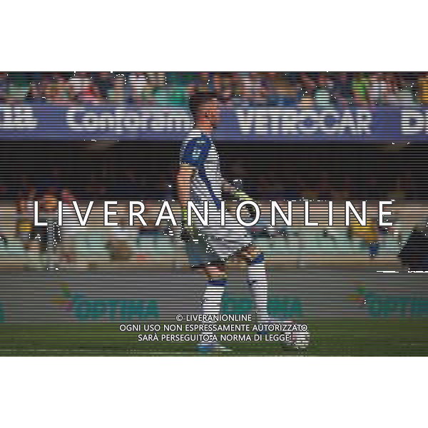 TVEM May 11, 2025 Verona, Italy - Hellas Verona vs US Lecce - Italian soccer serie A 2024/25 - Marcantonio Bentegodi Stadium. In the pic: Lorenzo Montipo’ of Hellas Verona ©TVEM Emmanuele Mastrodonato - AGENZIA ALDO LIVERANI SAS