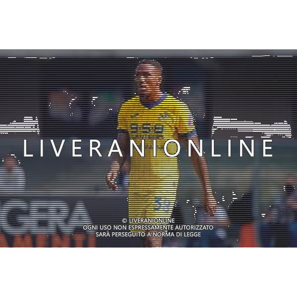 TVEM May 11, 2025 Verona, Italy - Hellas Verona vs US Lecce - Italian soccer serie A 2024/25 - Marcantonio Bentegodi Stadium. In the pic: Jackson Tchatchoua of Hellas Verona ©TVEM Emmanuele Mastrodonato - AGENZIA ALDO LIVERANI SAS