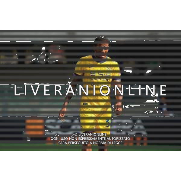 TVEM May 11, 2025 Verona, Italy - Hellas Verona vs US Lecce - Italian soccer serie A 2024/25 - Marcantonio Bentegodi Stadium. In the pic: Jackson Tchatchoua of Hellas Verona ©TVEM Emmanuele Mastrodonato - AGENZIA ALDO LIVERANI SAS