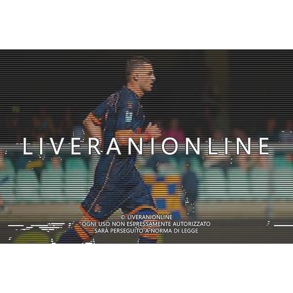 TVEM May 11, 2025 Verona, Italy - Hellas Verona vs US Lecce - Italian soccer serie A 2024/25 - Marcantonio Bentegodi Stadium. In the pic: Nikola Krstovic of US Lecce ©TVEM Emmanuele Mastrodonato - AGENZIA ALDO LIVERANI SAS