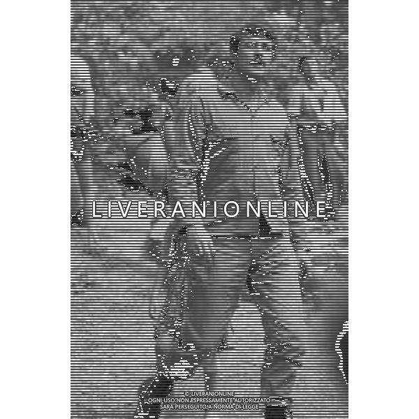 NEG-RETROSPETTIVA ROCK HUDSON ATTORE NELLA FOTO ROCK HUDSON SUL SET CINEMATOGRAFICO DEL FILM“ IL LUPI ATTACANO IN BRANCO“titolo internazionale: Hornets\' Nest NELL\'ANNO 1969 A PIACENZA AG ALDO LIVERANI SAS