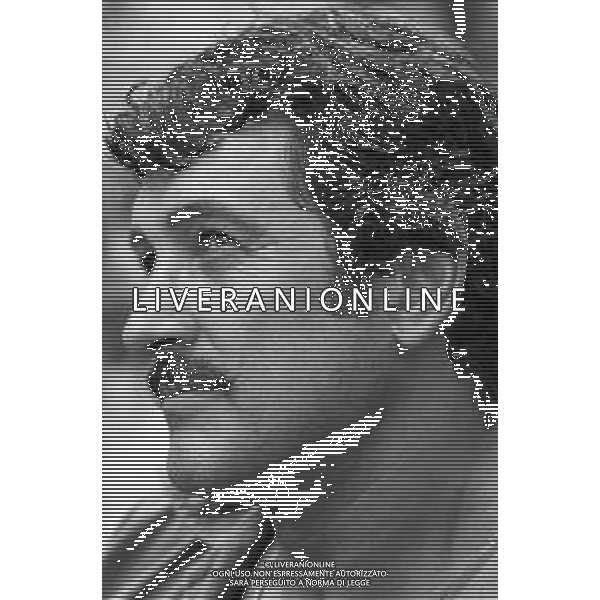 NEG-RETROSPETTIVA ROCK HUDSON ATTORE NELLA FOTO ROCK HUDSON SUL SET CINEMATOGRAFICO DEL FILM“ IL LUPI ATTACANO IN BRANCO“titolo internazionale: Hornets\' Nest NELL\'ANNO 1969 A PIACENZA AG ALDO LIVERANI SAS