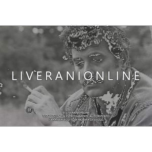 NEG-RETROSPETTIVA ROCK HUDSON ATTORE NELLA FOTO ROCK HUDSON SUL SET CINEMATOGRAFICO DEL FILM“ IL LUPI ATTACANO IN BRANCO“titolo internazionale: Hornets\' Nest NELL\'ANNO 1969 A PIACENZA AG ALDO LIVERANI SAS