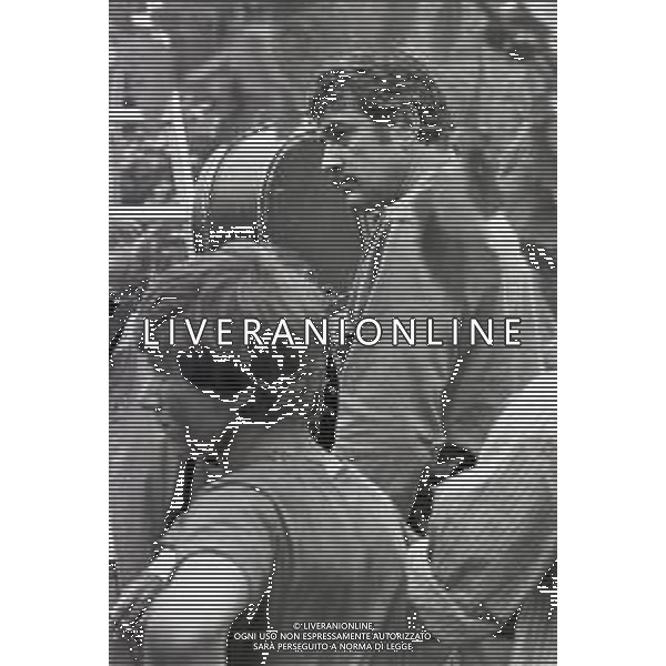 NEG-RETROSPETTIVA ROCK HUDSON ATTORE NELLA FOTO ROCK HUDSON SUL SET CINEMATOGRAFICO DEL FILM“ IL LUPI ATTACANO IN BRANCO“titolo internazionale: Hornets\' Nest NELL\'ANNO 1969 A PIACENZA AG ALDO LIVERANI SAS