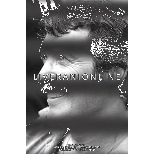 NEG-RETROSPETTIVA ROCK HUDSON ATTORE NELLA FOTO ROCK HUDSON SUL SET CINEMATOGRAFICO DEL FILM“ IL LUPI ATTACANO IN BRANCO“titolo internazionale: Hornets\' Nest NELL\'ANNO 1969 A PIACENZA AG ALDO LIVERANI SAS