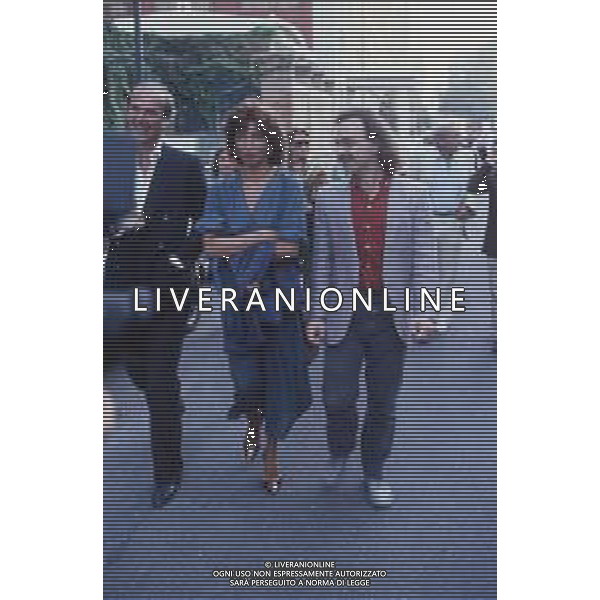 DIAP-RETROSPETTIVA MAURIZIO NICHETTI ATTORE NELLA FOTO MAURIZIO NICHETTI CON MARIANGELA MELATO A VENEZIA NELL\'ANNO 1982 AG ALDO LIVERANI SAS