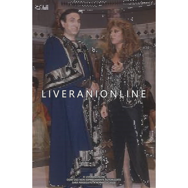 DIAP-RETROSPETTIVA ALIDA CHELLI ATTRICE NELLA FOTO ALIDA CHELLI CON PIPPO BAUDO NELL\'ANNO 1982 AG ALDO LIVERANI SAS