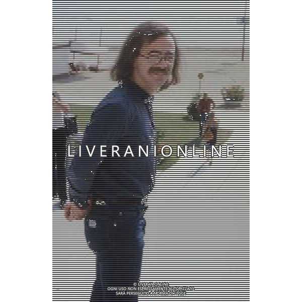 DIAP-RETROSPETTIVA MAURIZIO NICHETTI ATTORE NELLA FOTO MAURIZIO NICHETTI A VENEZIA NELL\'ANNO 1982 AG ALDO LIVERANI SAS 