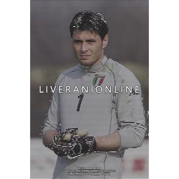 DIG- NAZIONALE ITALIANA UNDER 20 SERIE C - 9 MARZO 2002 NELLA FOTO MARCO AMELIA AGENZIA ALDO LIVERANI SAS