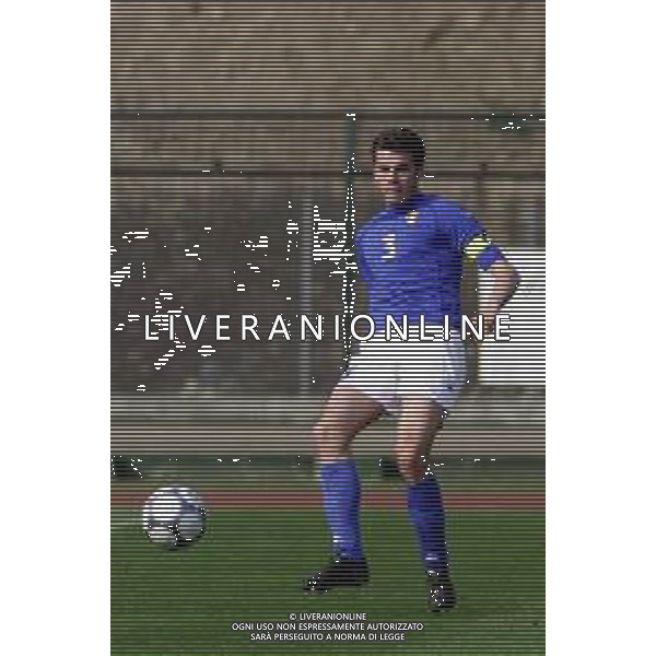DIG- NAZIONALE ITALIANA UNDER 20 SERIE C - 9 MARZO 2002 NELLA FOTO ANDREA BARZAGLI AGENZIA ALDO LIVERANI SAS
