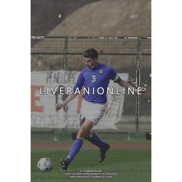 DIG- NAZIONALE ITALIANA UNDER 20 SERIE C - 9 MARZO 2002 NELLA FOTO ANDREA BARZAGLI AGENZIA ALDO LIVERANI SAS