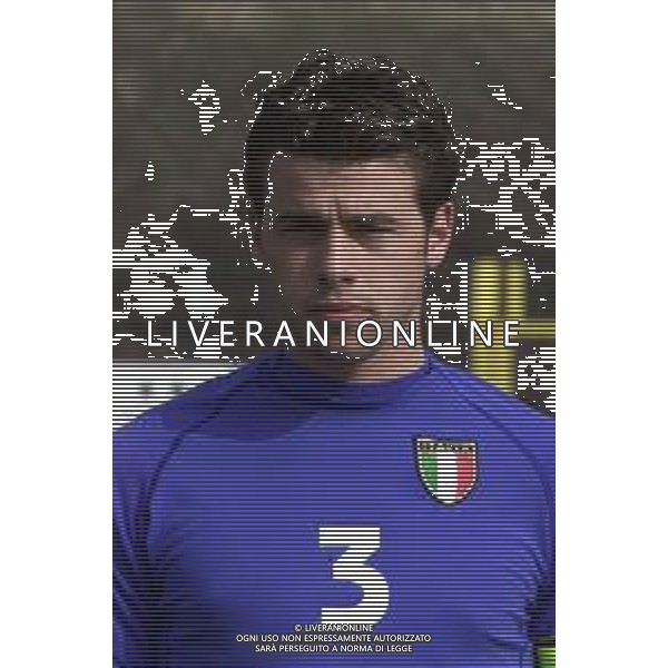 DIG- NAZIONALE ITALIANA UNDER 20 SERIE C - 9 MARZO 2002 NELLA FOTO ANDREA BARZAGLI AGENZIA ALDO LIVERANI SAS