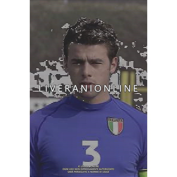 DIG- NAZIONALE ITALIANA UNDER 20 SERIE C - 9 MARZO 2002 NELLA FOTO ANDREA BARZAGLI AGENZIA ALDO LIVERANI SAS