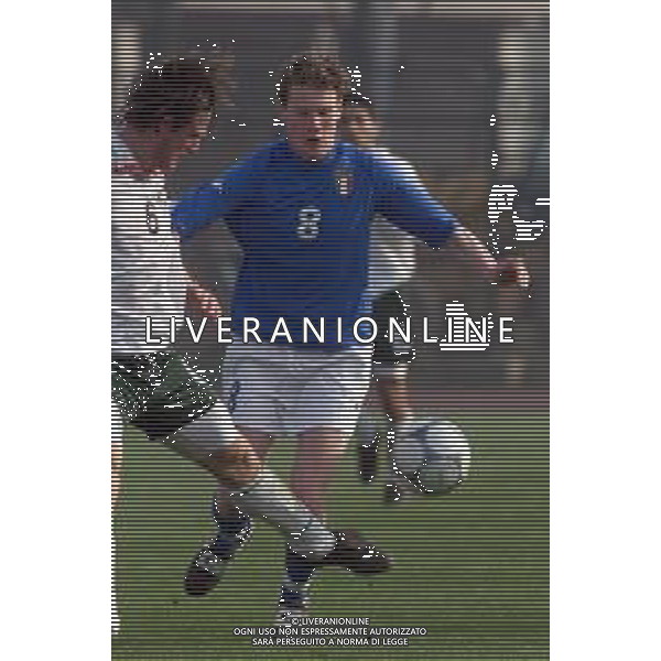 DIG- NAZIONALE ITALIANA UNDER 20 SERIE C - 9 MARZO 2002 NELLA FOTO LUCA BELINGHERI AGENZIA ALDO LIVERANI SAS