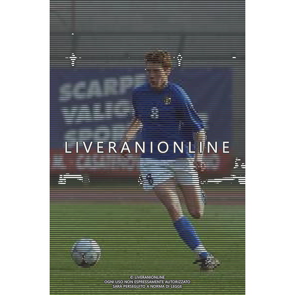 DIG- NAZIONALE ITALIANA UNDER 20 SERIE C - 9 MARZO 2002 NELLA FOTO LUCA BELINGHERI AGENZIA ALDO LIVERANI SAS