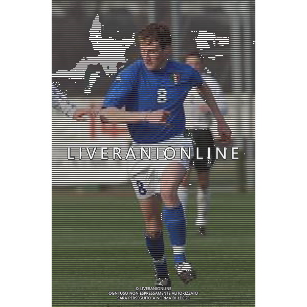 DIG- NAZIONALE ITALIANA UNDER 20 SERIE C - 9 MARZO 2002 NELLA FOTO LUCA BELINGHERI AGENZIA ALDO LIVERANI SAS