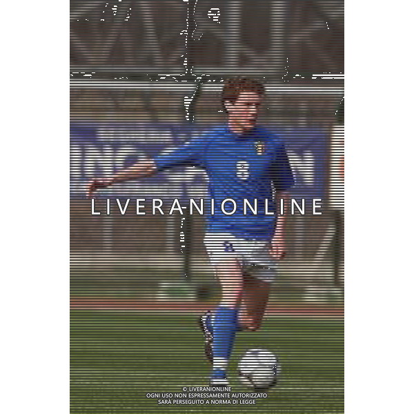 DIG- NAZIONALE ITALIANA UNDER 20 SERIE C - 9 MARZO 2002 NELLA FOTO LUCA BELINGHERI AGENZIA ALDO LIVERANI SAS