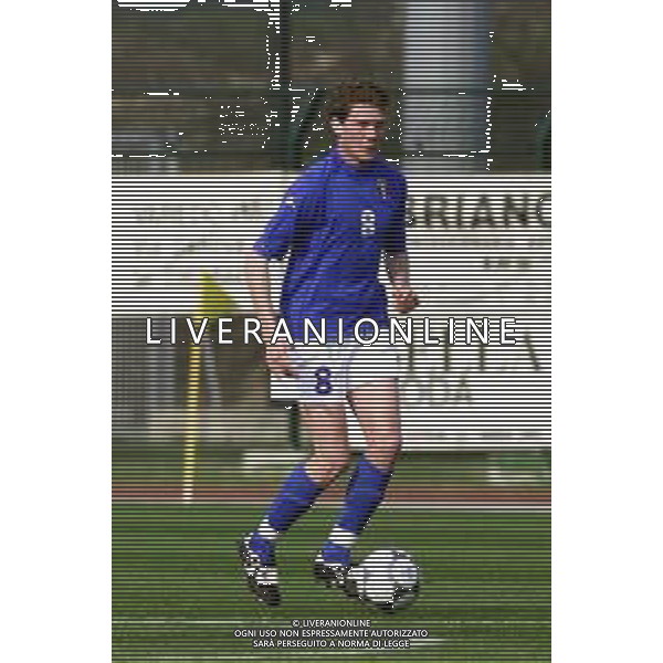 DIG- NAZIONALE ITALIANA UNDER 20 SERIE C - 9 MARZO 2002 NELLA FOTO LUCA BELINGHERI AGENZIA ALDO LIVERANI SAS