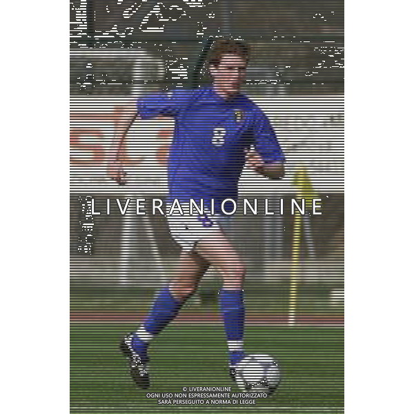 DIG- NAZIONALE ITALIANA UNDER 20 SERIE C - 9 MARZO 2002 NELLA FOTO LUCA BELINGHERI AGENZIA ALDO LIVERANI SAS