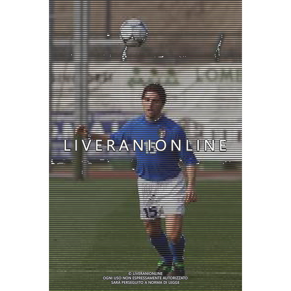 DIG- NAZIONALE ITALIANA UNDER 20 SERIE C - 9 MARZO 2002 NELLA FOTO DANIELE CROCE AGENZIA ALDO LIVERANI SAS