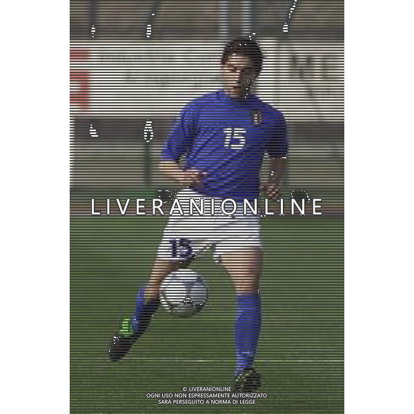 DIG- NAZIONALE ITALIANA UNDER 20 SERIE C - 9 MARZO 2002 NELLA FOTO DANIELE CROCE AGENZIA ALDO LIVERANI SAS