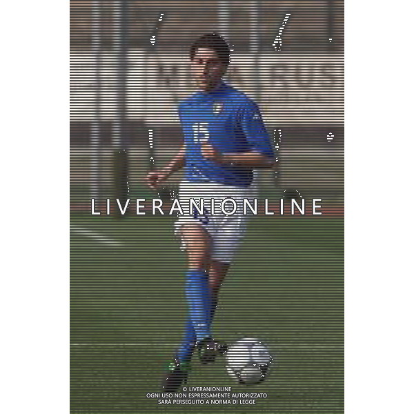 DIG- NAZIONALE ITALIANA UNDER 20 SERIE C - 9 MARZO 2002 NELLA FOTO DANIELE CROCE AGENZIA ALDO LIVERANI SAS