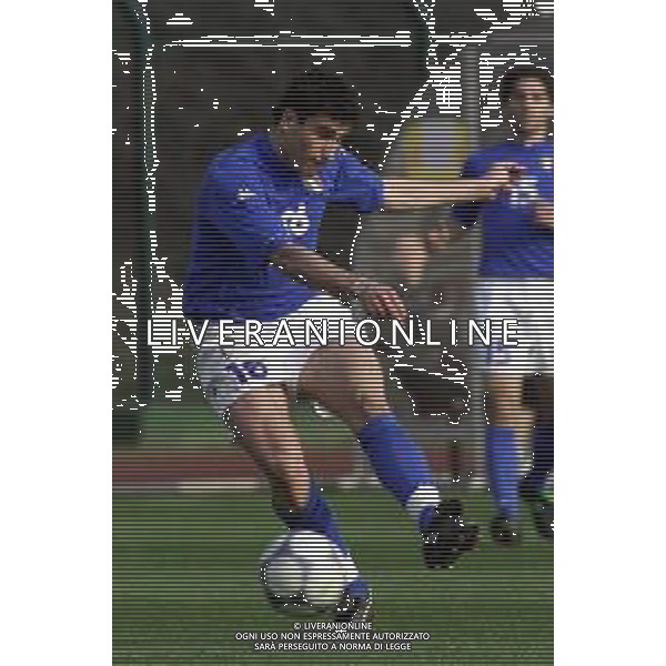 DIG- NAZIONALE ITALIANA UNDER 20 SERIE C - 9 MARZO 2002 NELLA FOTO DANIELE DEGANO AGENZIA ALDO LIVERANI SAS