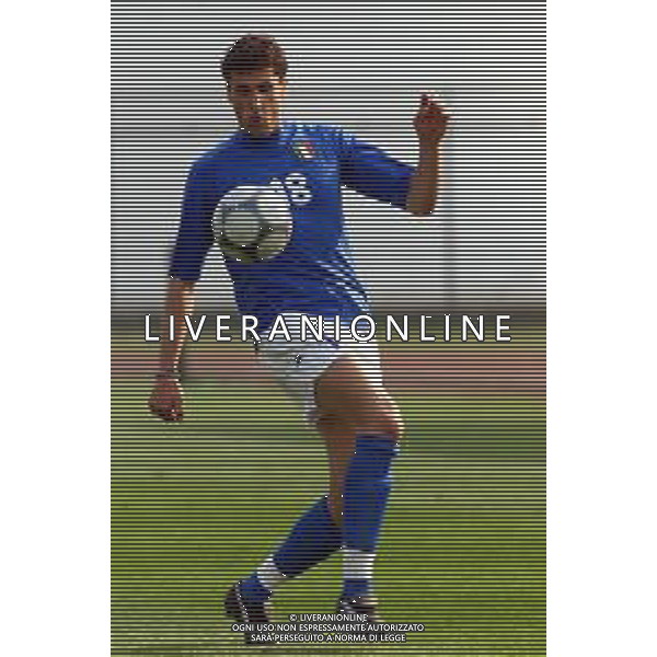 DIG- NAZIONALE ITALIANA UNDER 20 SERIE C - 9 MARZO 2002 NELLA FOTO DANIELE DEGANO AGENZIA ALDO LIVERANI SAS