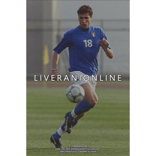 DIG- NAZIONALE ITALIANA UNDER 20 SERIE C - 9 MARZO 2002 NELLA FOTO DANIELE DEGANO AGENZIA ALDO LIVERANI SAS