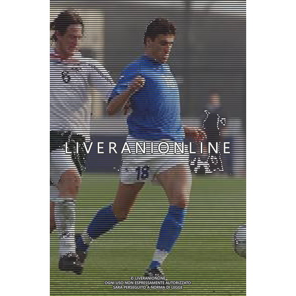 DIG- NAZIONALE ITALIANA UNDER 20 SERIE C - 9 MARZO 2002 NELLA FOTO DANIELE DEGANO AGENZIA ALDO LIVERANI SAS
