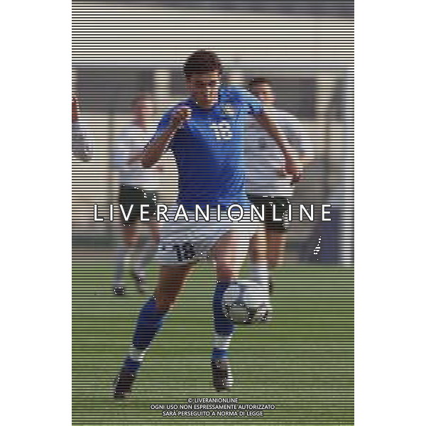 DIG- NAZIONALE ITALIANA UNDER 20 SERIE C - 9 MARZO 2002 NELLA FOTO DANIELE DEGANO AGENZIA ALDO LIVERANI SAS