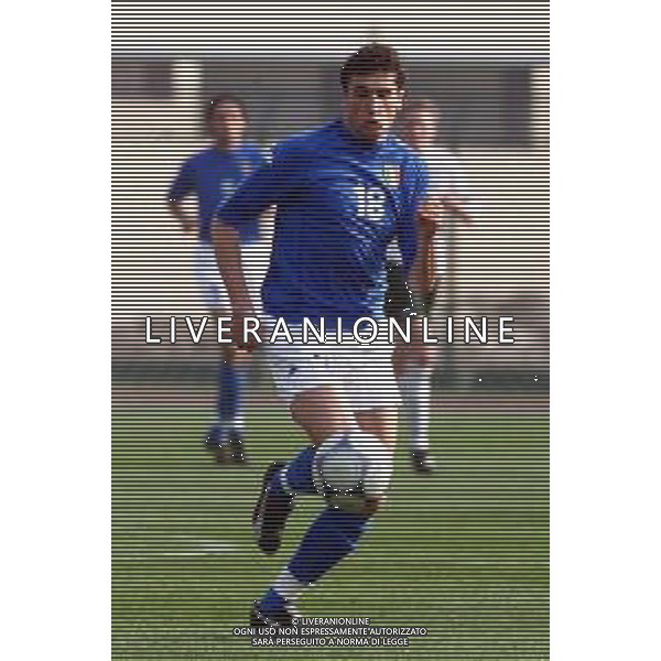 DIG- NAZIONALE ITALIANA UNDER 20 SERIE C - 9 MARZO 2002 NELLA FOTO DANIELE DEGANO AGENZIA ALDO LIVERANI SAS