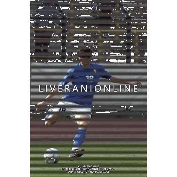 DIG- NAZIONALE ITALIANA UNDER 20 SERIE C - 9 MARZO 2002 NELLA FOTO DANIELE DEGANO AGENZIA ALDO LIVERANI SAS