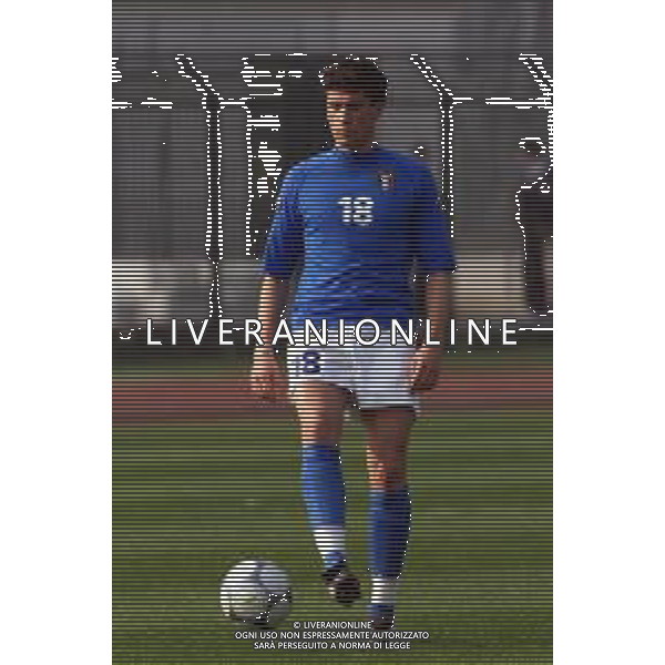 DIG- NAZIONALE ITALIANA UNDER 20 SERIE C - 9 MARZO 2002 NELLA FOTO DANIELE DEGANO AGENZIA ALDO LIVERANI SAS