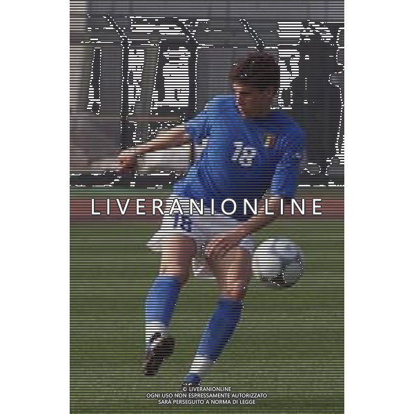 DIG- NAZIONALE ITALIANA UNDER 20 SERIE C - 9 MARZO 2002 NELLA FOTO DANIELE DEGANO AGENZIA ALDO LIVERANI SAS