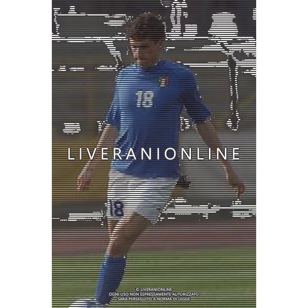 DIG- NAZIONALE ITALIANA UNDER 20 SERIE C - 9 MARZO 2002 NELLA FOTO DANIELE DEGANO AGENZIA ALDO LIVERANI SAS
