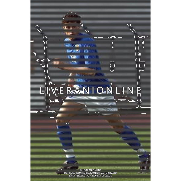 DIG- NAZIONALE ITALIANA UNDER 20 SERIE C - 9 MARZO 2002 NELLA FOTO DANIELE DEGANO AGENZIA ALDO LIVERANI SAS