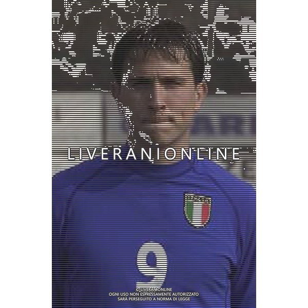 DIG- NAZIONALE ITALIANA UNDER 20 SERIE C - 9 MARZO 2002 NELLA FOTO LORENZO DEL PRETE AGENZIA ALDO LIVERANI SAS