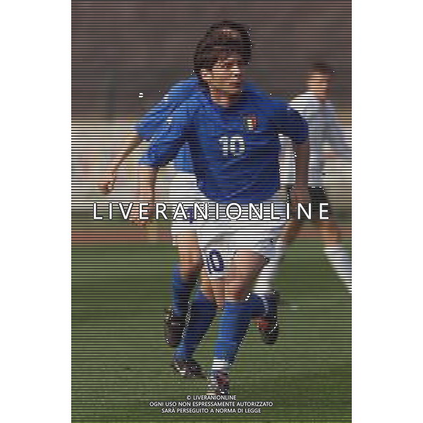 DIG- NAZIONALE ITALIANA UNDER 20 SERIE C - 9 MARZO 2002 NELLA FOTO PASQUALE FOGGIA AGENZIA ALDO LIVERANI SAS