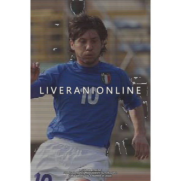 DIG- NAZIONALE ITALIANA UNDER 20 SERIE C - 9 MARZO 2002 NELLA FOTO PASQUALE FOGGIA AGENZIA ALDO LIVERANI SAS