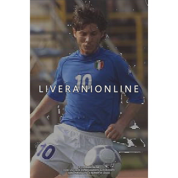 DIG- NAZIONALE ITALIANA UNDER 20 SERIE C - 9 MARZO 2002 NELLA FOTO PASQUALE FOGGIA AGENZIA ALDO LIVERANI SAS