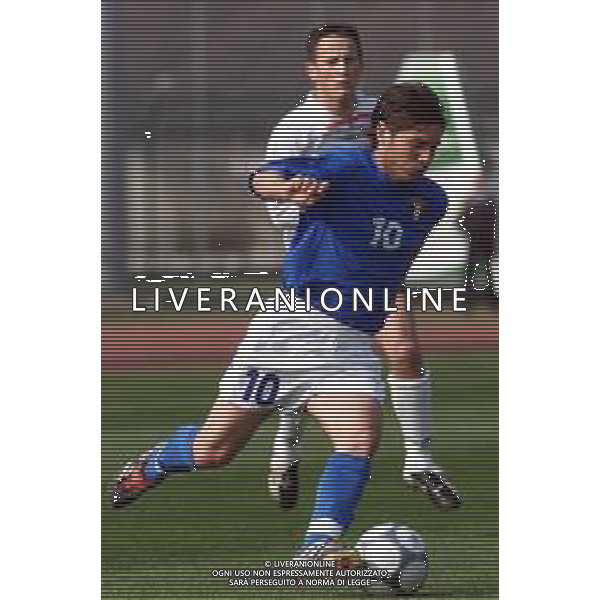 DIG- NAZIONALE ITALIANA UNDER 20 SERIE C - 9 MARZO 2002 NELLA FOTO PASQUALE FOGGIA AGENZIA ALDO LIVERANI SAS