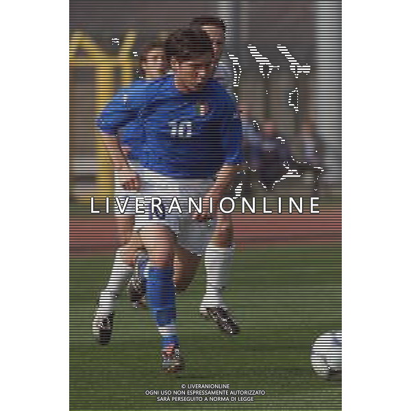 DIG- NAZIONALE ITALIANA UNDER 20 SERIE C - 9 MARZO 2002 NELLA FOTO PASQUALE FOGGIA AGENZIA ALDO LIVERANI SAS